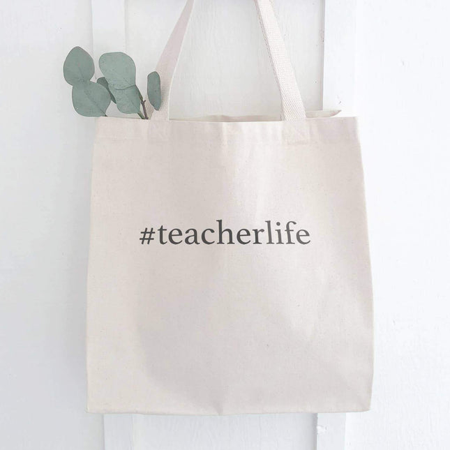 #teacherlife - Canvas Tote Bag